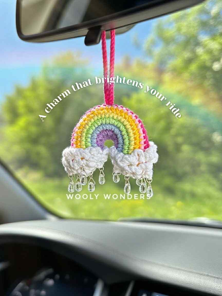 Crochet Hanging Car Charms